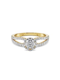 EMORI - Katy Solitaire Wedding Ring in 14KT Gold | Authentic & Certified Lab Diamonds