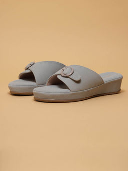 ERIDANI - Isa Grey Comfort Sandals