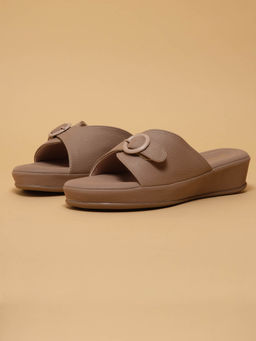 ERIDANI - Isa Taupe Comfort Sandals