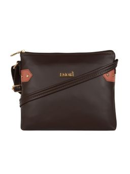 Enoki - Women Sling Bag - Dark Brown