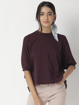 RAREISM - Osmo Maroon Top