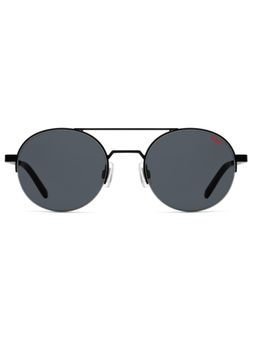 Hugo - Men Grey Round Sunglasses (53)