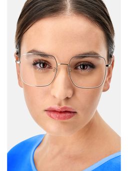 Polaroid - Women Gold Square Frame (56)