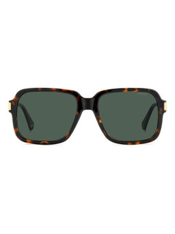 Polaroid - Men Green Square Sunglasses (56)