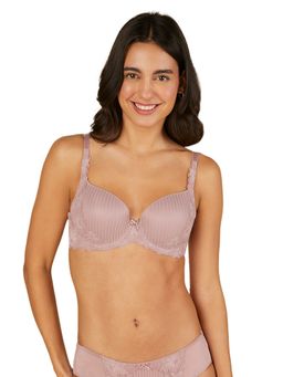 Triumph - Pink Peony Charm Wired Padded Seamless T-Shirt Bra