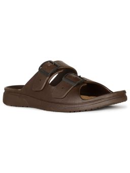 Bata - Men Brown Slip-On Sandals