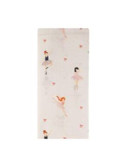 DULAAR - White Organic Muslin Swaddle for Newborns (0-6 Months)
