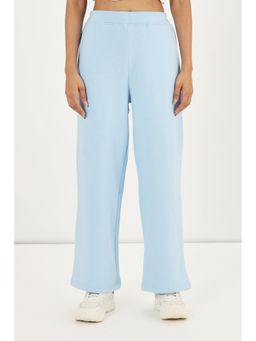 Femmella - Powder Blue Fleece Track Pant