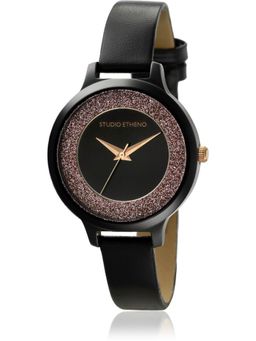 Studio Etheno - Black Dial Color Casual Watch For Women