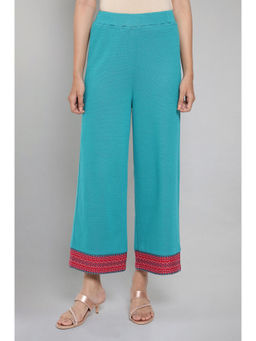 Aurelia - Blue Solid Palazzo