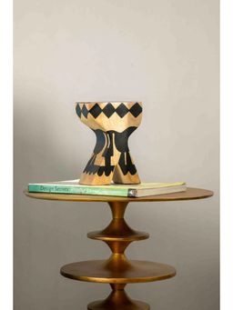 Freedom Tree - Senhur Black and White Wooden Table Top