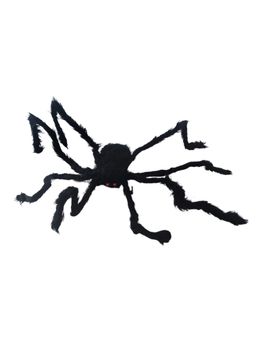 Little Surprise Box - Giant Furry Black Spider with Bendable Legs and Red Eyes