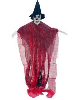 Little Surprise Box - Scary Red Hanging Long Haired Floating Ghost