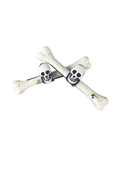 Little Surprise Box - Skull and Bone Unique Hair Clip &Hair Accessory for Halloween Party