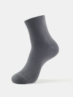 Jockey - 7396 Men Modal Cotton Elastane Stretch Ankle Length Socks - Gunmetal