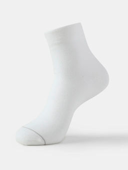 Jockey - 7396 Men Modal Cotton Elastane Stretch Ankle Length Socks - White