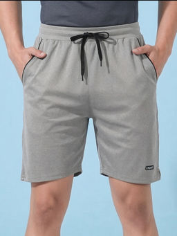 LYCOT - Men Polyester Grey Shorts