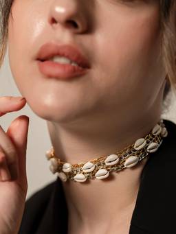 House of D'oro - Handcrafted Choker Necklace for Women Mermaid's Whisper