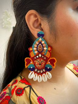 ISHKAARA - Positive Vibes Multi Beaded Festive Earrings