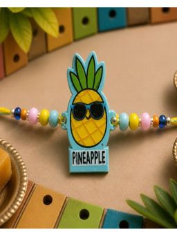 Gahan - Pineapple Design Kids Thread Rakhi