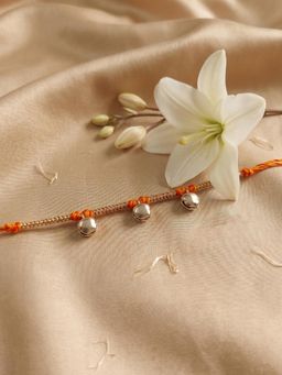 Gahan - Golden Ghungroo Thread Rakhi