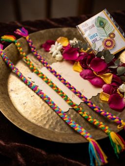 Gahan - Multi-Color Thread Rakhis (Pack of 3)