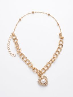 Gahan - Women Gold Plated AD Bracelet Rakhi