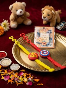 Gahan - Superhero Kids Rakhis (Pack of 2)