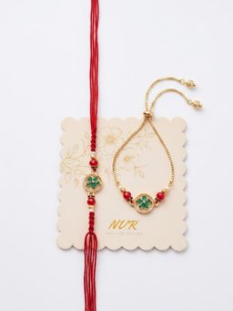 Gahan - AD Drawstring Bhaiya Bhabhi Rakhi