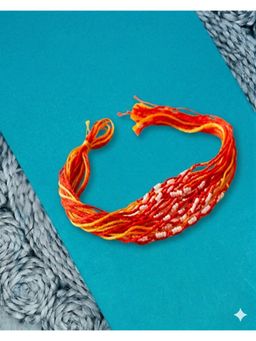 Gahan - Red & Yellow Thread Rakhis (Pack of 6)