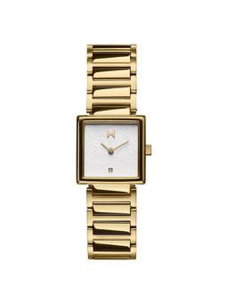 MVMT - Frost Quartz White Square Diamond Dial Womens Watch - 28000144-D