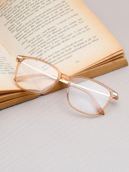 TED SMITH - Unisex Brown Full Rim Square Frame (54)