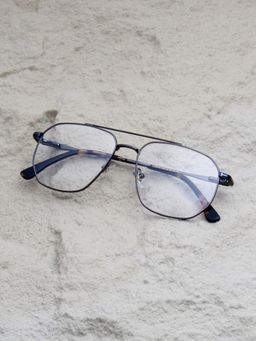 TED SMITH - Unisex Grey Full Rim Square Frame (53)