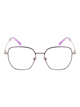TED SMITH - Unisex Purple Full Rim Wayfarer Frame (52)