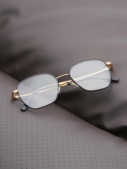 TED SMITH - Unisex Black Full Rim Wayfarer Frame (52)