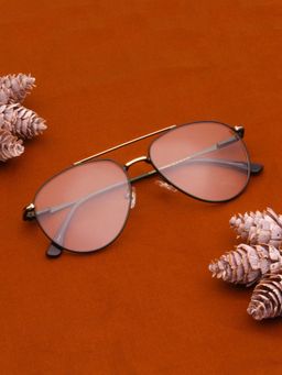 TED SMITH - Unisex Green Full Rim Aviator Frame (55)