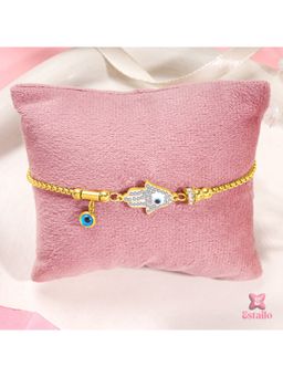 ESTAILO FASHION - Divine Gaze White Bracelet