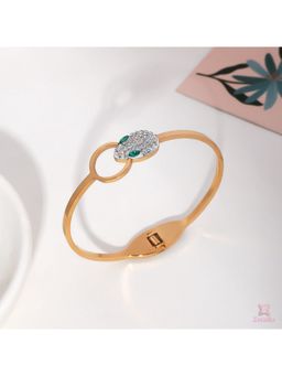 ESTAILO FASHION - Scaled Snake Bracelet Gold