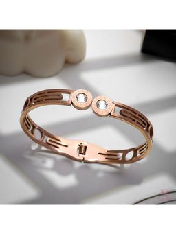 ESTAILO FASHION - Roman Radiance Cuff Bracelet Rose Gold