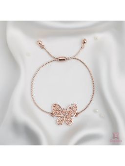 ESTAILO FASHION - Blissful Butterfly Bracelet Rose Gold