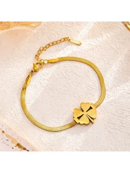 ESTAILO FASHION - Serpentine Clover Bracelet