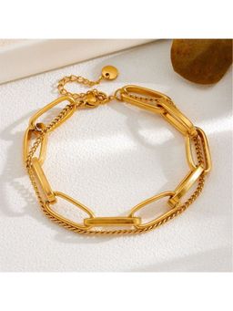 ESTAILO FASHION - Dual Layer Chain Bracelet