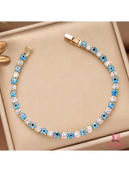 ESTAILO FASHION - Mystic Eye Line Bracelet Blue