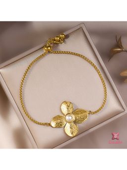 ESTAILO FASHION - Dewdrop Flower Bracelet