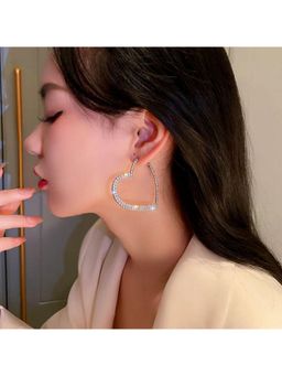 ESTAILO FASHION - Bling Blogger Heart Earring