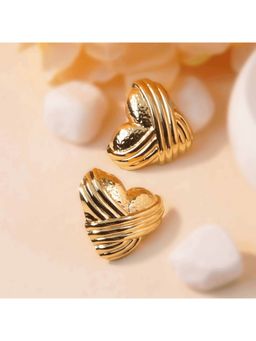 ESTAILO FASHION - Soulmate Sparkles Earrings Gold