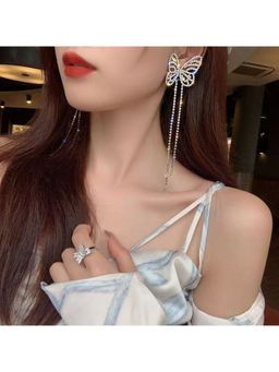 ESTAILO FASHION - Sparkle Wing Cascades Silver