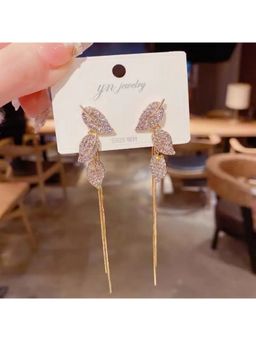 ESTAILO FASHION - Glimmering Grove Chain Drops Gold