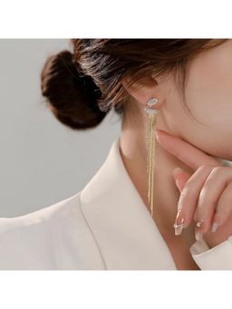 ESTAILO FASHION - Vogue Vertigo Drops Earrings Gold