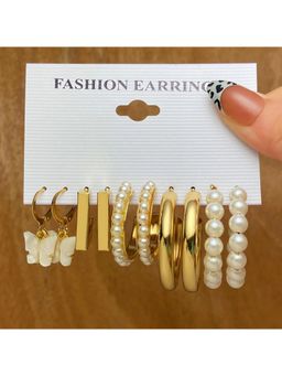 ESTAILO FASHION - Everyday Chic Earring Pack Gold